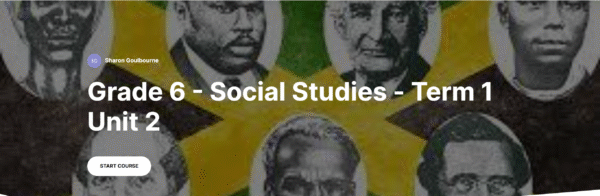 Social Studies Term 1 Unit 2 Course