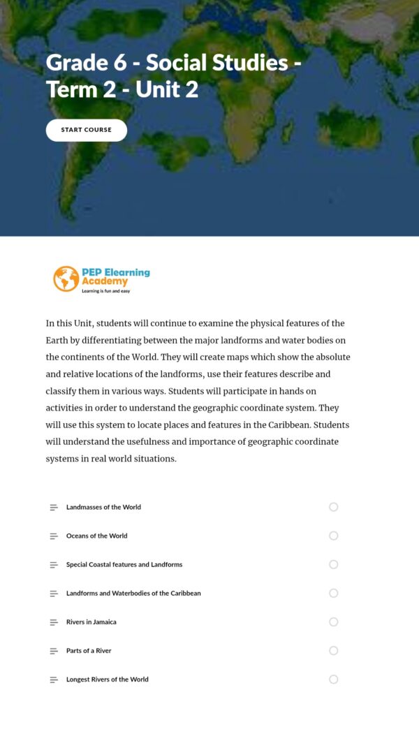 PEP Social Studies Term 2 Unit 2 Course - Image 2